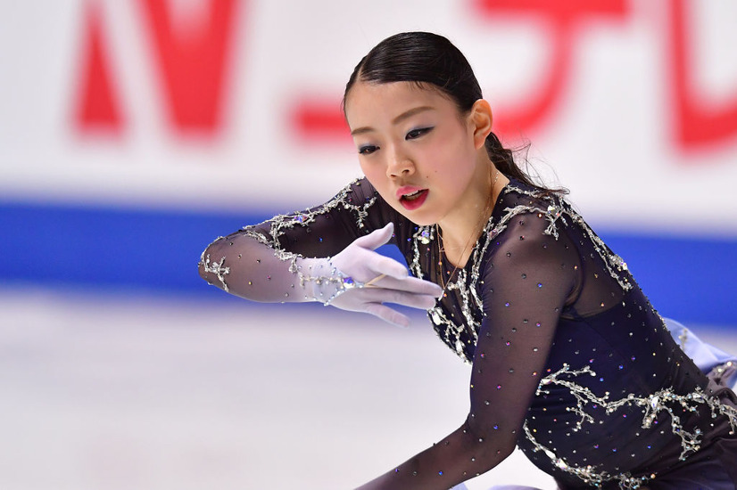 紀平梨花　（ｃ）Getty Images