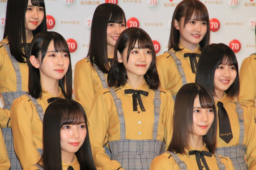 日向坂46/第70回NHK 紅白歌合戦 出場歌手発表会見【撮影：小宮山あきの】