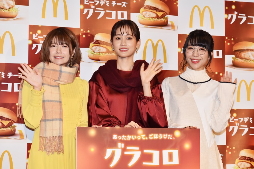 前田敦子、竹達彩奈、愛美【撮影：こじへい】