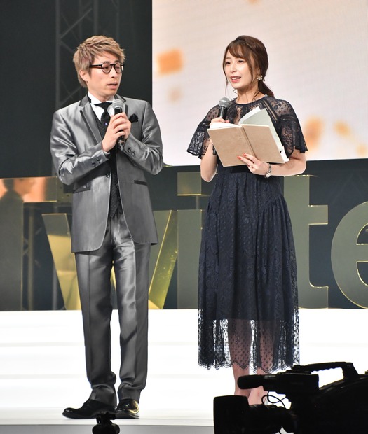 田村淳、宇垣美里【写真：竹内みちまろ】