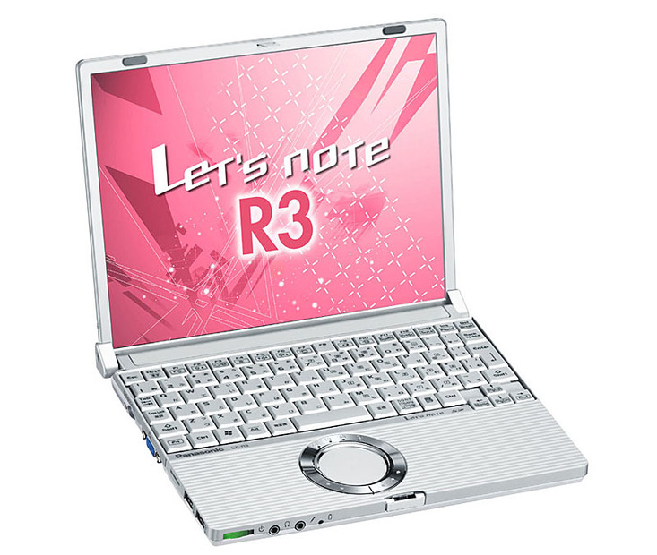 バッテリー駆動約9時間、10.4型XGA液晶搭載のLet'snote R3F