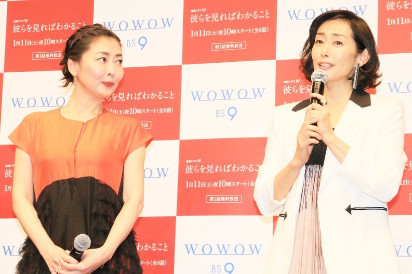 中山美穂、木村多江【撮影：小宮山あきの】