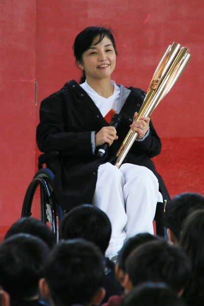 田口亜希選手【撮影：小宮山あきの】