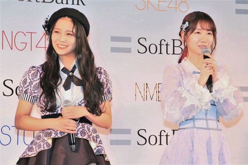 白間美瑠、柏木由紀【撮影：小宮山あきの】