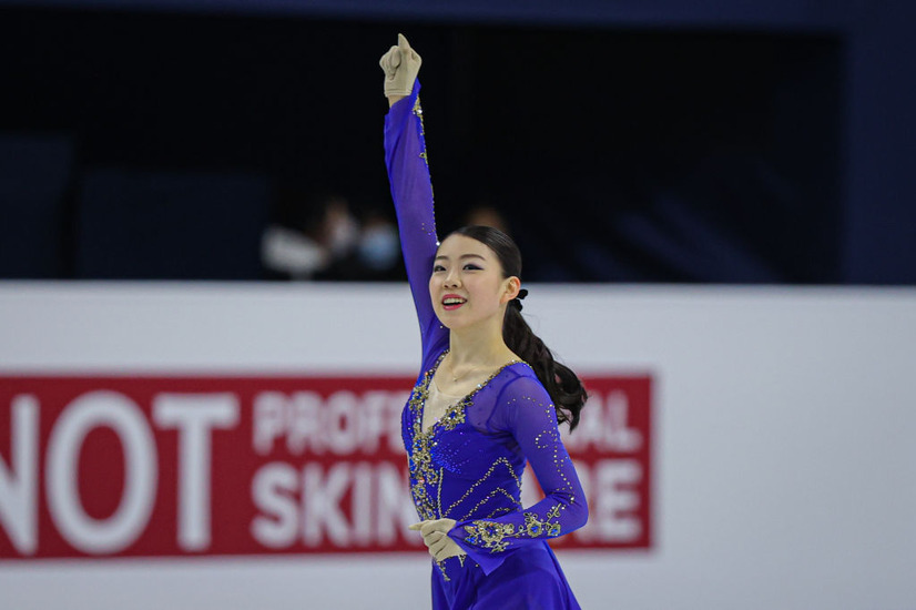 紀平梨花　（ｃ）Getty Images