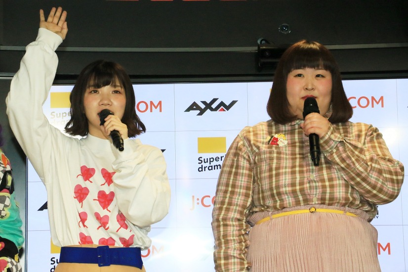 3時のヒロイン・福田麻貴、かなで【撮影：小宮山あきの】