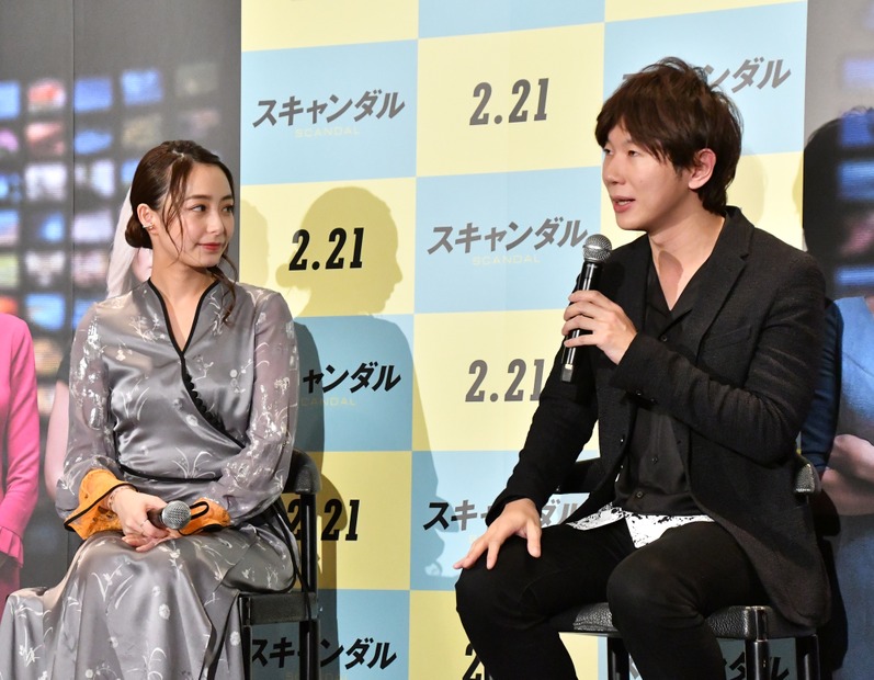 宇垣美里、古市憲寿【写真：竹内みちまろ】