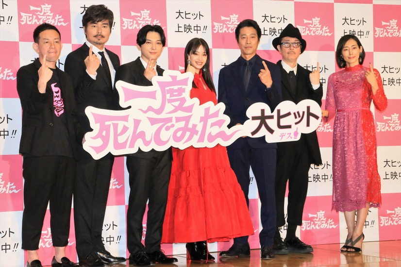 浜崎慎治監督、小澤征悦、吉沢亮、広瀬すず、堤真一、リリー・フランキー、木村多江【撮影：小宮山あきの】