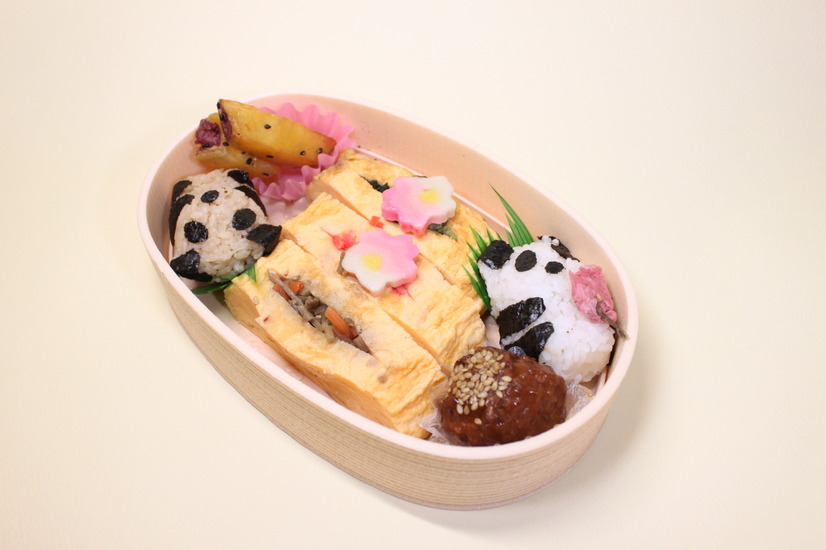 パンダ お花見弁当