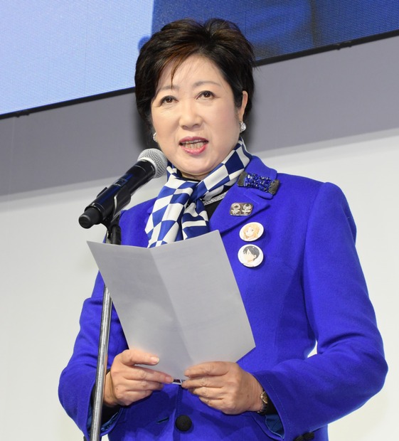 小池百合子東京都知事【写真：竹内みちまろ】