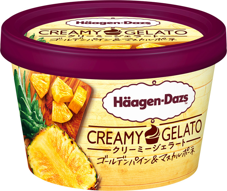 ハーゲンダッツ「CREAMY GELATO」