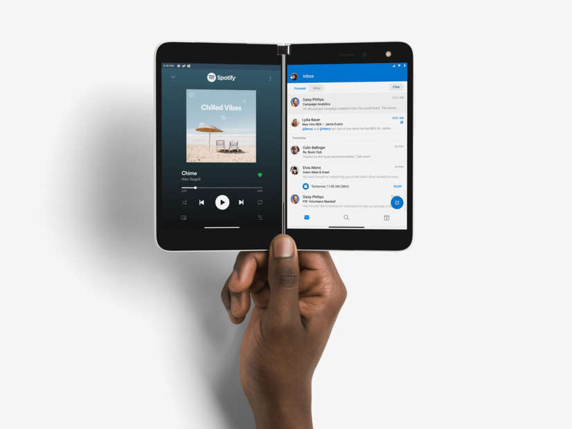 マイクロソフトが市場に投入する2画面スマホ、そのメリットは果たして……
