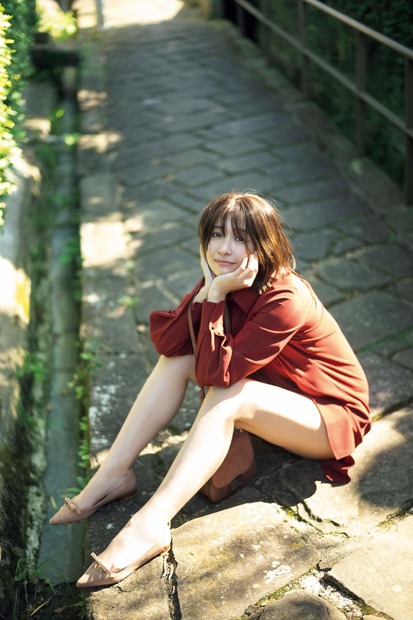 山崎真実　（C）光文社／週刊『FLASH』　写真◎藤本和典