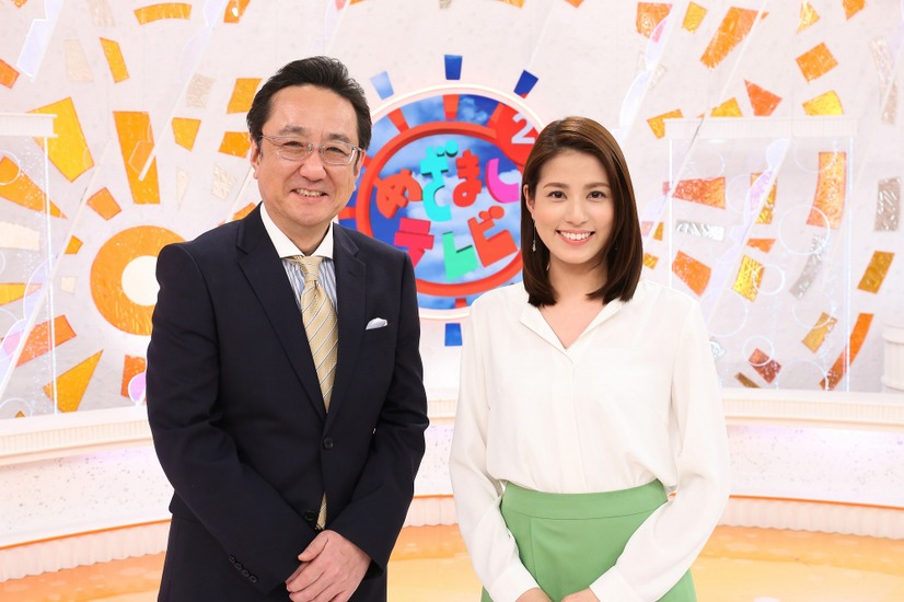 （左から）三宅正治（フジテレビアナウンサー）、永島優美（フジテレビアナウンサー）（C）フジテレビ