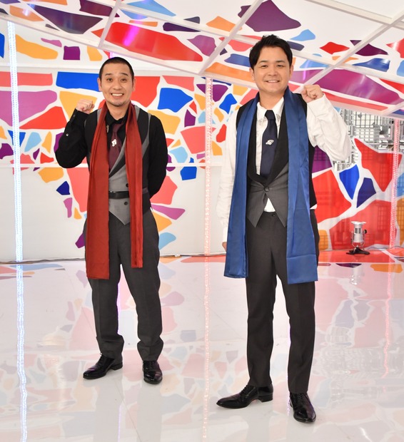「千鳥の超クセがスゴいネタGP」千鳥（大悟、ノブ）【写真：竹内みちまろ】