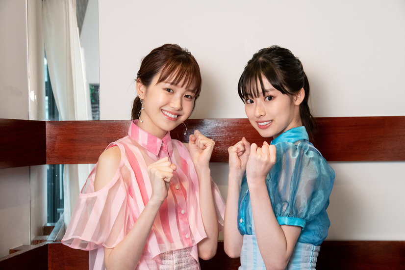 尾碕真花と井本彩花