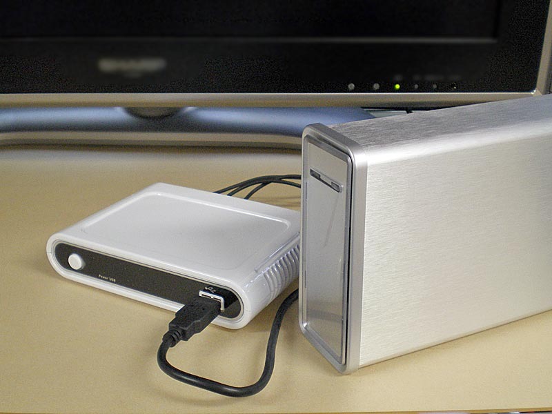 外付けHDDとの接続イメージ