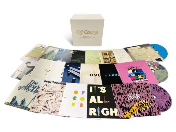 オフコース、全アルバム網羅のCD BOXの内容公開！レコード会社の枠を超えた20タイトル