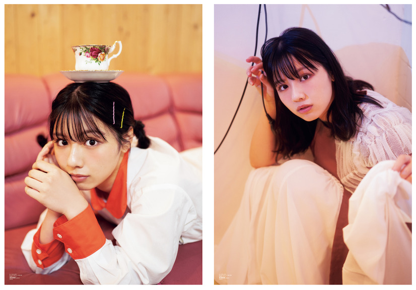 「B.L.T.2020年12月号」ローソンエンタテインメント購入特典ポスター【渡邉美穂（日向坂46）】　（C）東京ニュース通信社