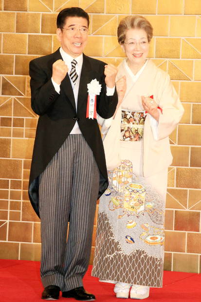 西川きよし、西川ヘレン【撮影：小宮山あきの】