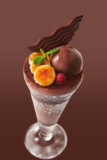 「GODIVA チョコレートサンデー」（1099円）