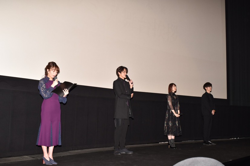 宇垣美里、宮野真守、花澤香菜、櫻井孝宏【撮影：こじへい】