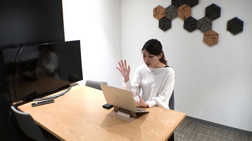 中田莉沙さん　画像提供：関西テレビ