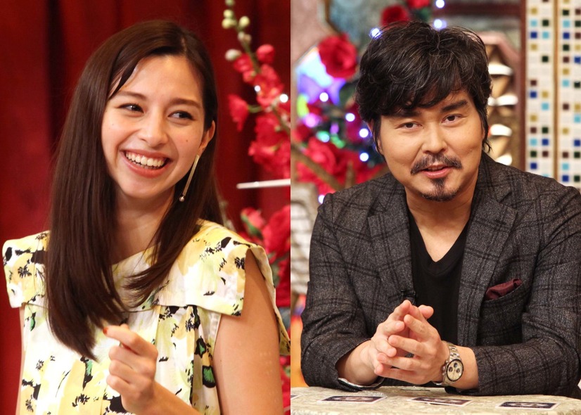 左から）中条あやみ、小澤征悦（C）フジテレビ
