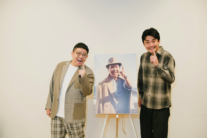 ミキ昴生、毎熊克哉による対談の様子