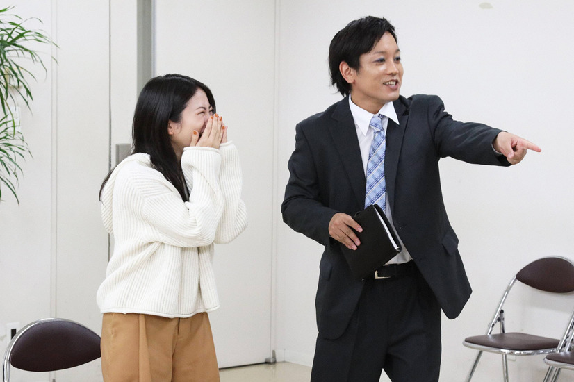 志田未来＆松陰寺（C）フジテレビ