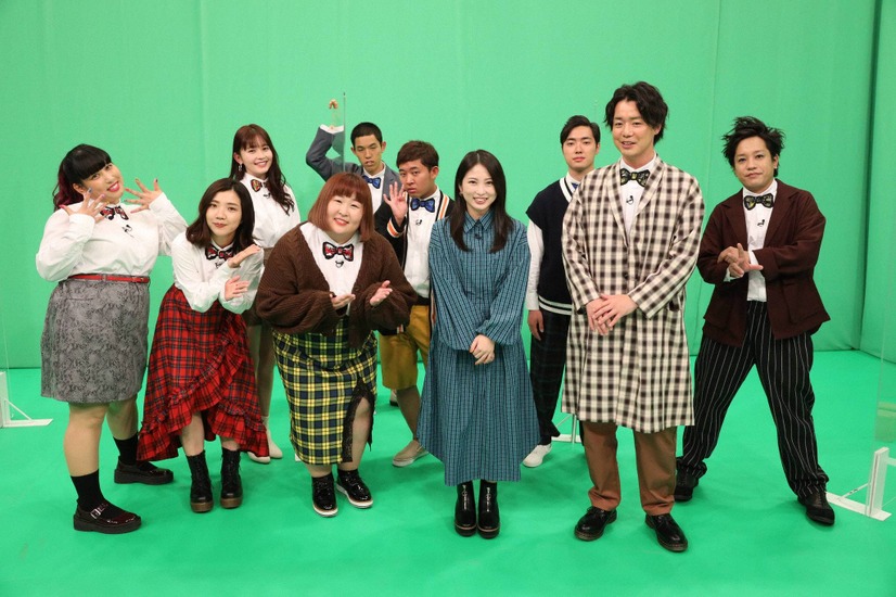 志田未来を囲む出演者（C）フジテレビ