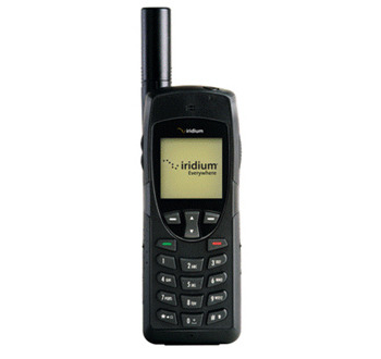 イリジウム衛星携帯電話「9555」（Iridium Satellite LLC社製）
