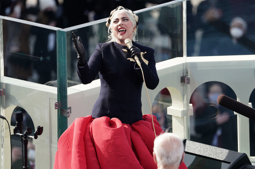 レディー・ガガ (Photo by Greg Nash - Pool/Getty Images)