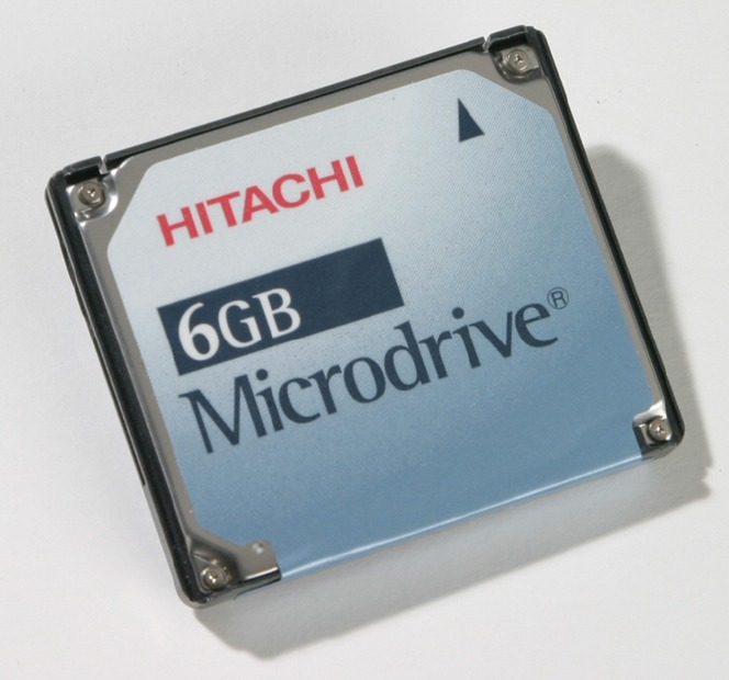 6Gバイトの「Microdrive 3K6」