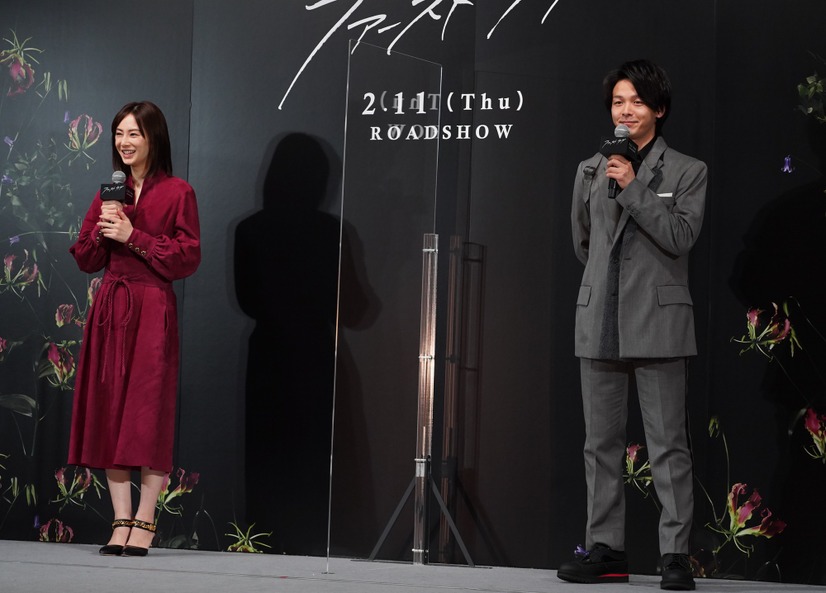 北川景子、中村倫也【写真：竹内みちまろ】