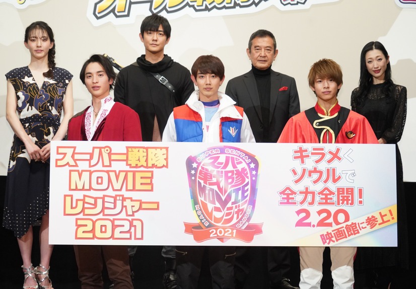 『スーパー戦隊 MOVIE レンジャー2021』完成報告イベント【写真：竹内みちまろ】