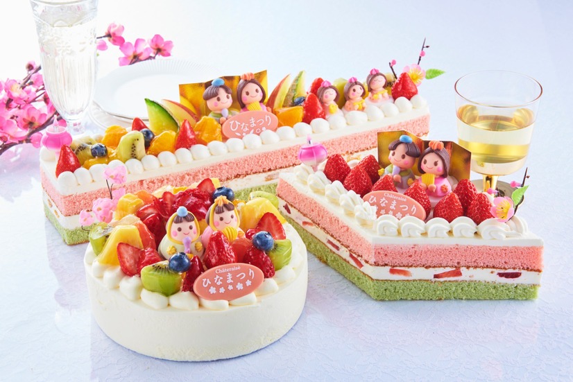 シャトレーゼ、カラフル＆キュートなひな祭りスイーツ発売