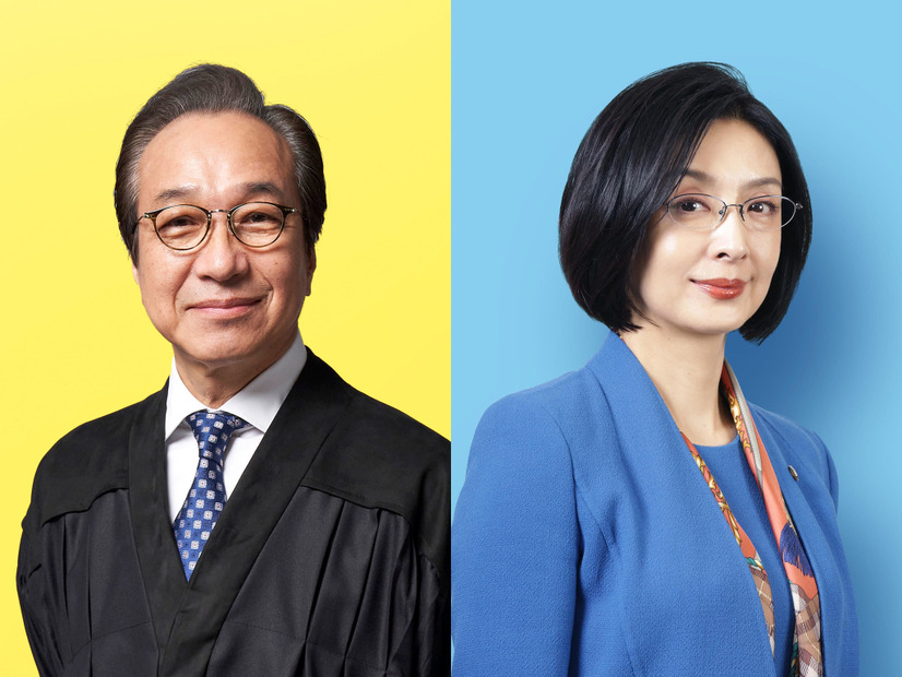 左から）小日向文世、草刈民代