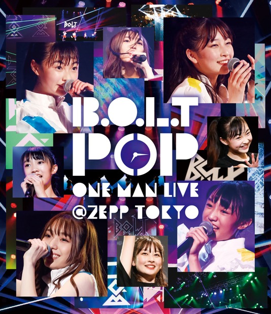 ライブBlu-ray「B.O.L.T『POP』ONE MAN LIVE@Zepp Tokyo」ジャケット写真