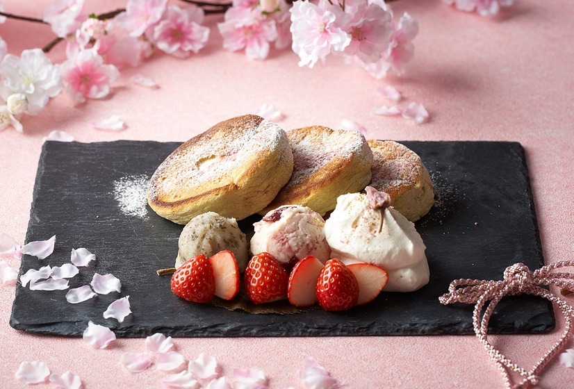 春先取り！ホテル インターコンチネンタル 東京ベイで「桜パンケーキ」