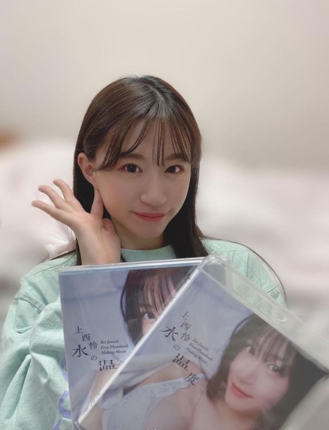 写真は上西怜（NMB48）の公式Instagramから（※写真は所属事務所より掲載許諾をいただいております）