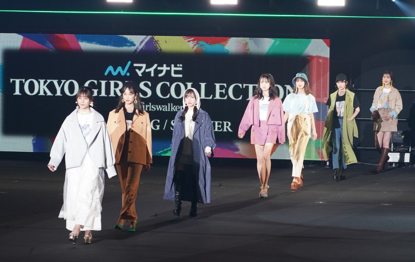 「第32回 マイナビ 東京ガールズコレクション 2021 SPRING/SUMMER」【写真：竹内みちまろ】