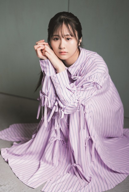 「B.L.T.2021年5月号」セブンネットショッピング購入特典ポストカード【尾木波菜（≠ME）】　（C）東京ニュース通信社