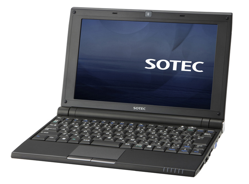 「SOTEC DC101BP」（リッチブラック）正面