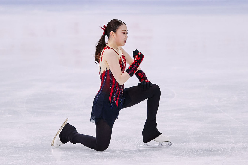 紀平梨花 (Photo by Joosep Martinson - International Skating Union/International Skating Union via Getty Images)