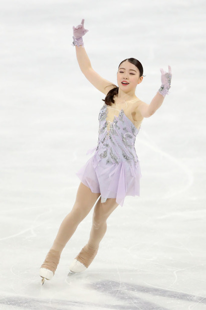 紀平梨花(Photo by Linnea Rheborg/Getty Images)