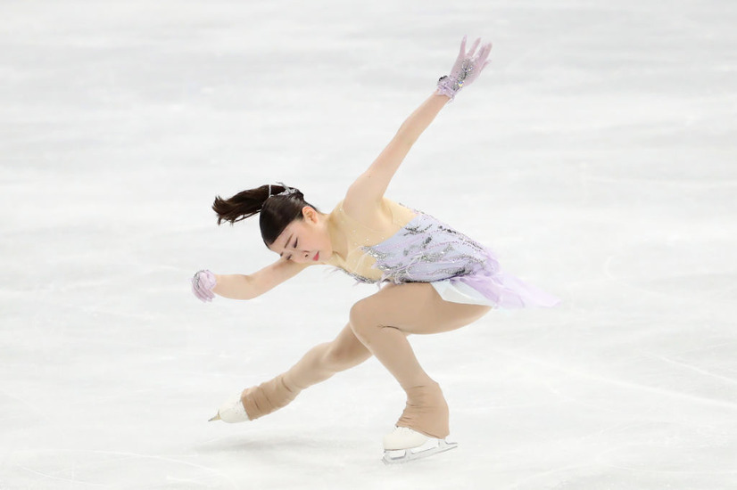 紀平梨花(Photo by Linnea Rheborg/Getty Images)