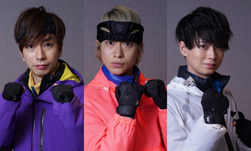 左から）河合郁人（A.B.C-Z）、戸塚祥太（A.B.C-Z）、井上瑞稀（HiHi Jets／ジャニーズJr.）（C）フジテレビ