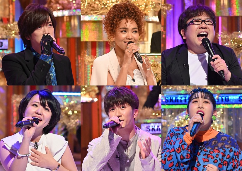 上段左から）DAIGO、Crystal Kay、天野ひろゆき　下段左から）さくらまや、濱田崇裕、ゆめっち（C）フジテレビ