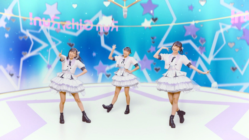 ダンスシーンはバーチャル舞台！声優ユニット・Run Girls, Run！、新曲ミュージックビデオ公開